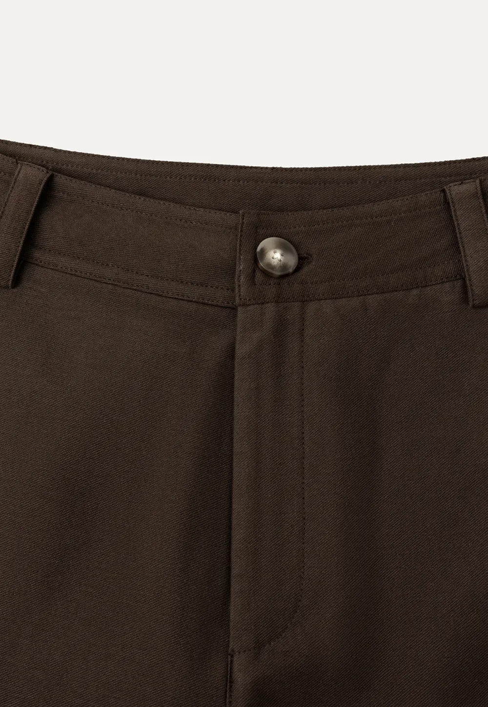 Wide Leg High Waist Belted Casual Pants
