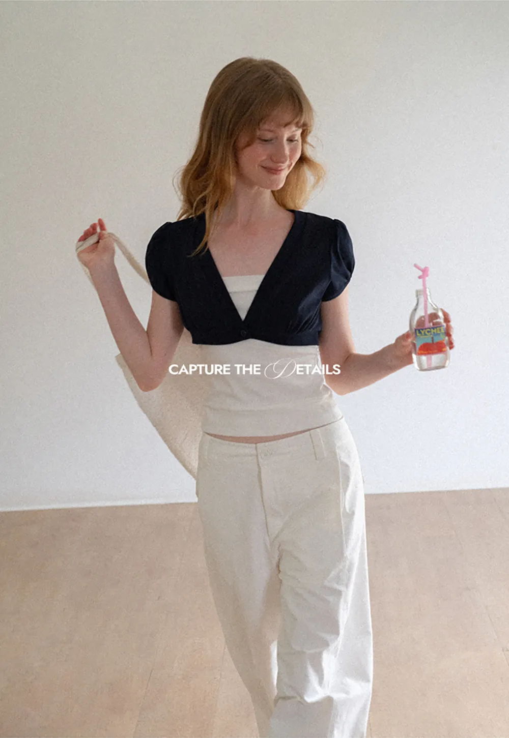 Wide Leg High Waist Belted Casual Pants