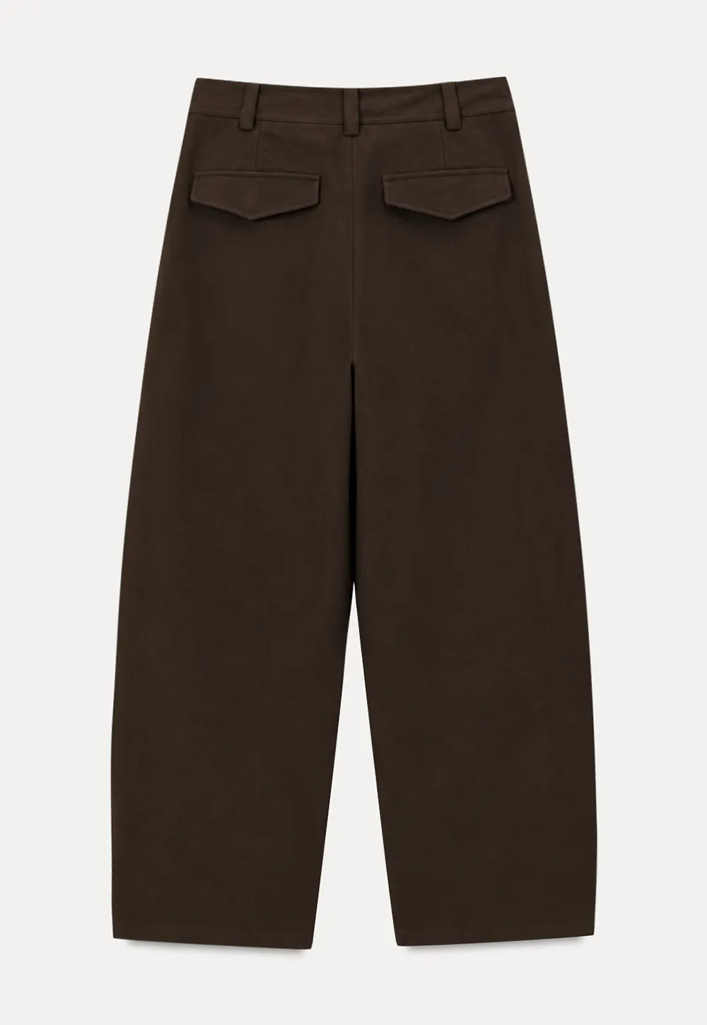 Wide Leg High Waist Belted Casual Pants