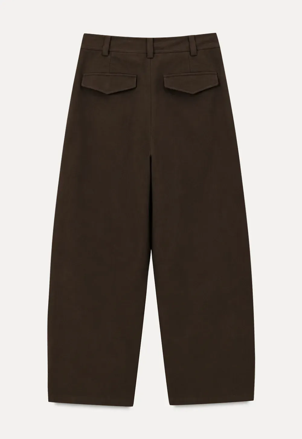 Wide Leg High Waist Belted Casual Pants