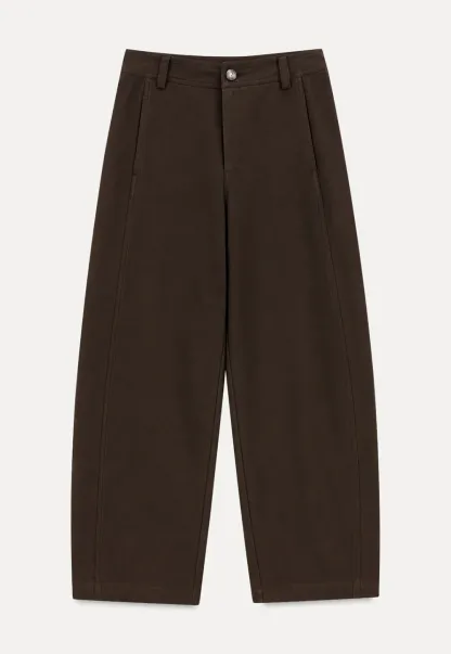 Wide Leg High Waist Belted Casual Pants