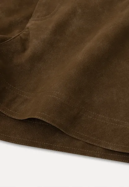 High Waist Corduroy Shorts