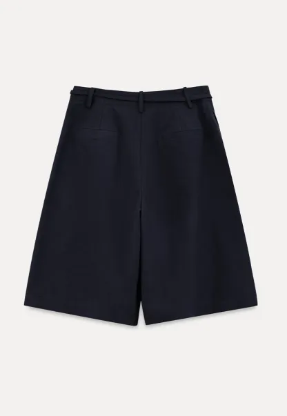 High Waist Pleated Wide Leg Casual Pants