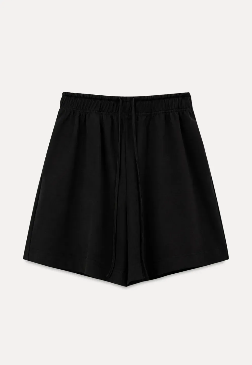 Drawstring Waist Relaxed Fit Casual Shorts