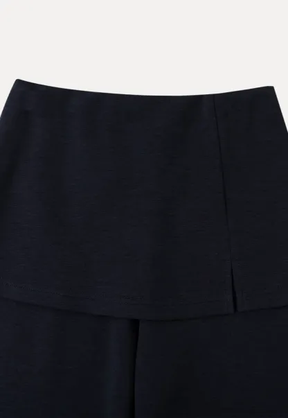 Wide Leg Flared Casual Pants