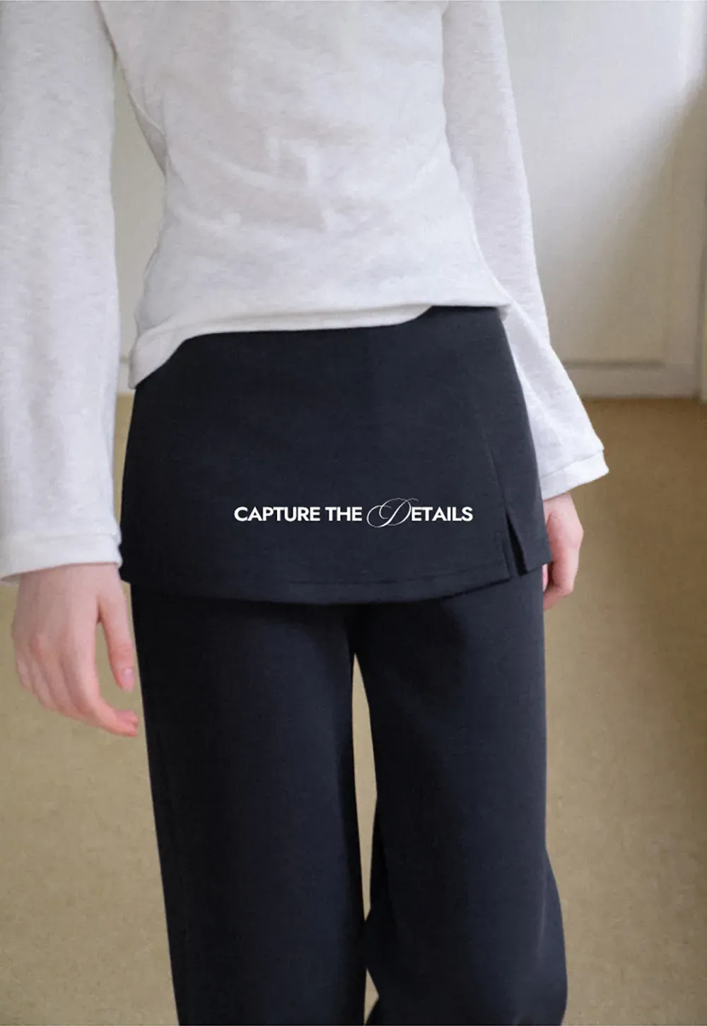 Wide Leg Flared Casual Pants