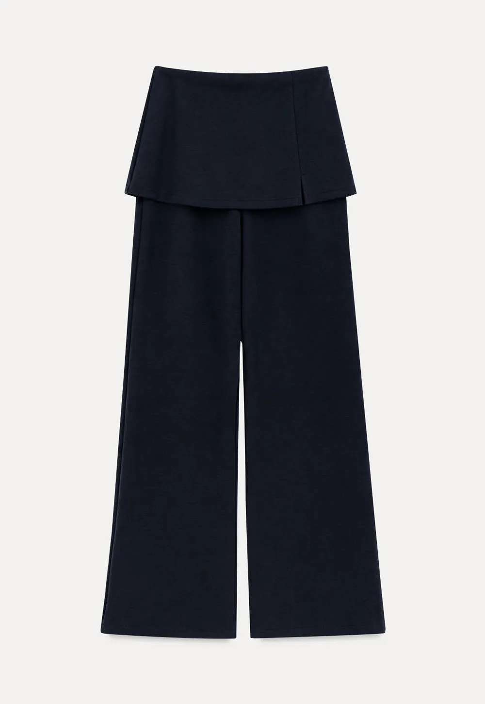 Wide Leg Flared Casual Pants