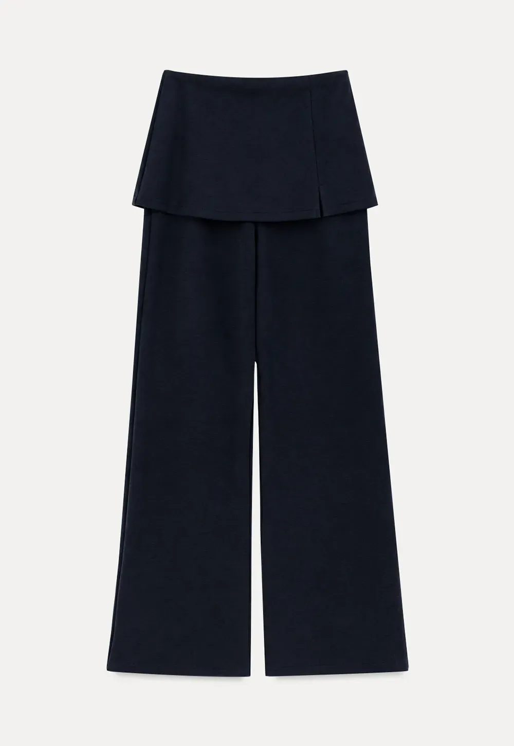 Wide Leg Flared Casual Pants