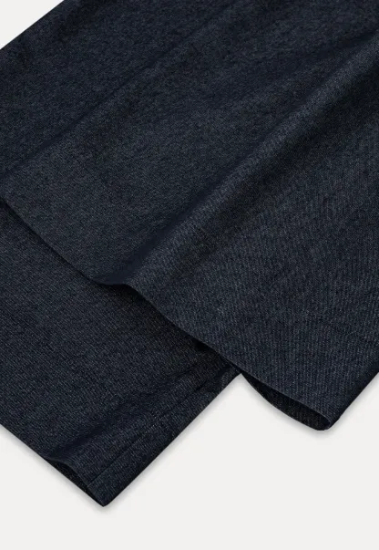 High Waist Pleated Wide Leg Casual Pants