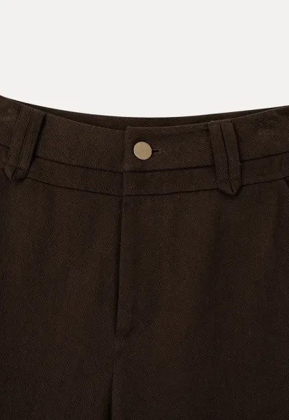 High Waist Wide Leg Casual Pants