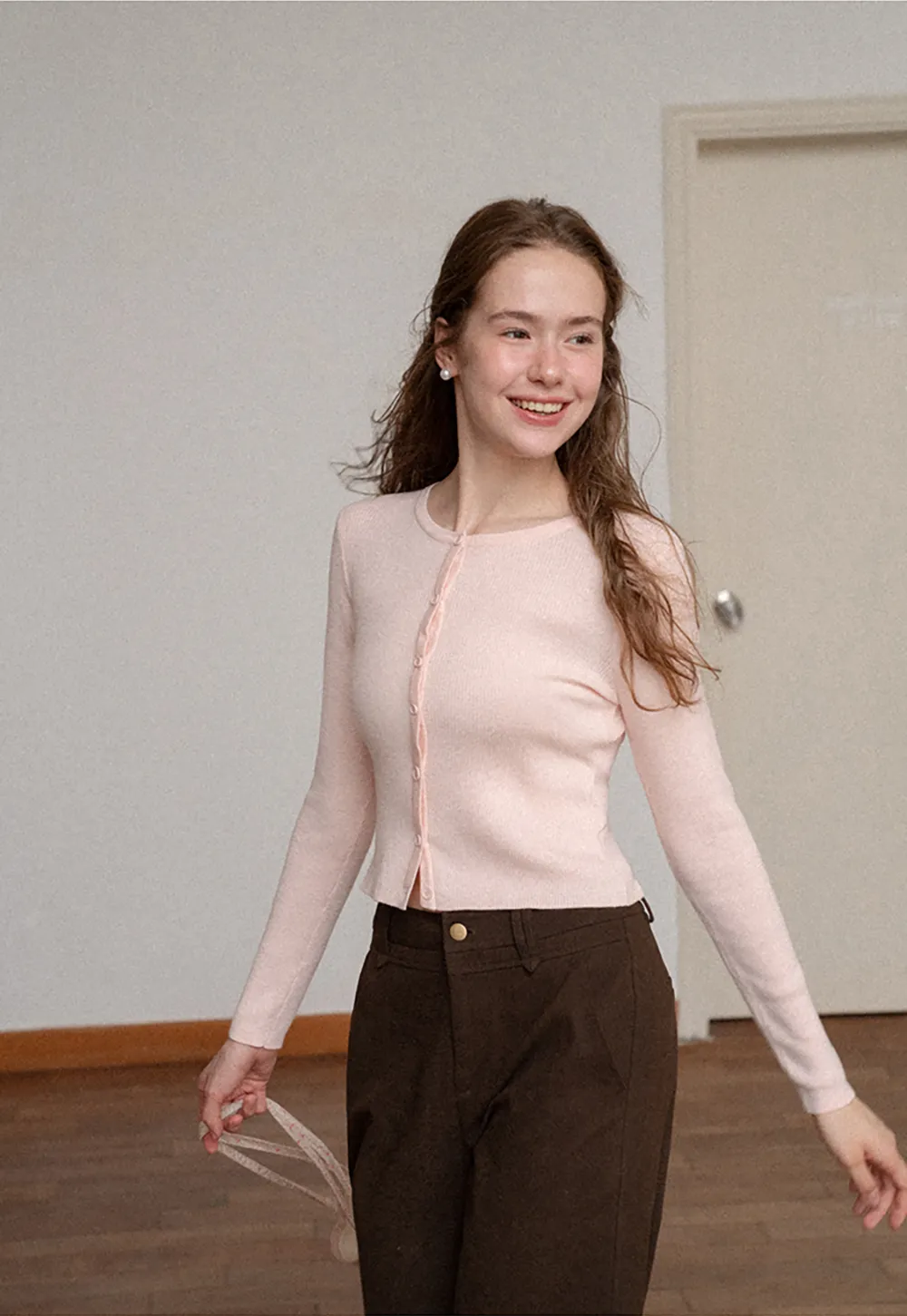 High Waist Wide Leg Casual Pants