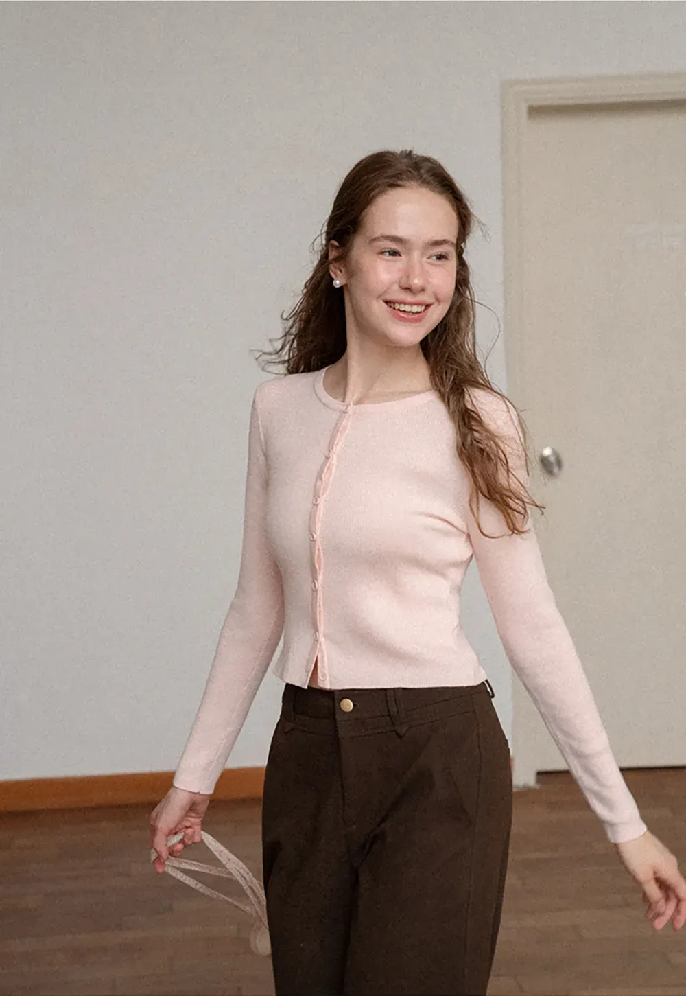 High Waist Wide Leg Casual Pants
