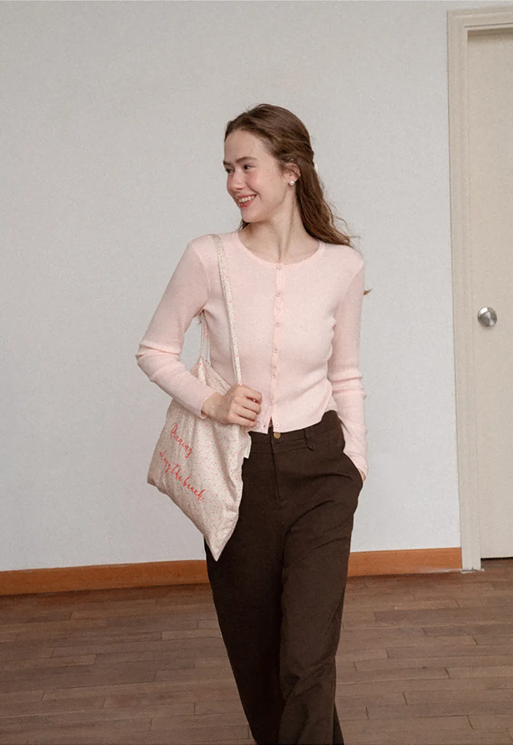 High Waist Wide Leg Casual Pants