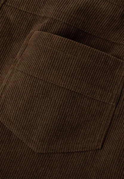 Cropped High Waist Ribbed Knit Casual Pants
