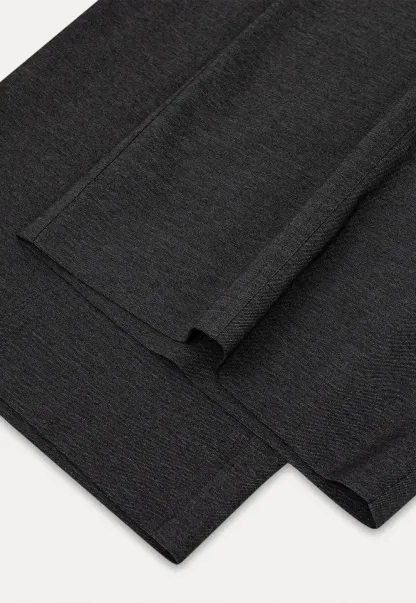 Pleated Wide Leg Drawstring Casual Pants