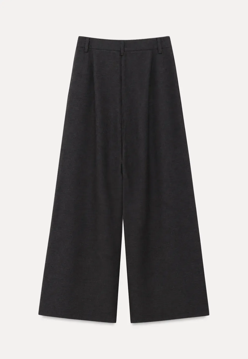Pleated Wide Leg Drawstring Casual Pants