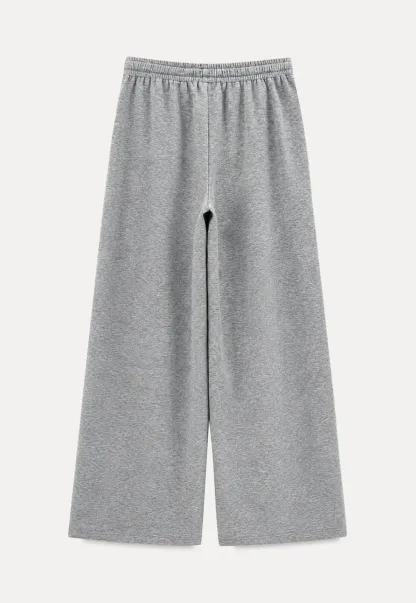 Oversized Drawstring Waist Casual Pants