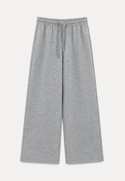 Oversized Drawstring Waist Casual Pants