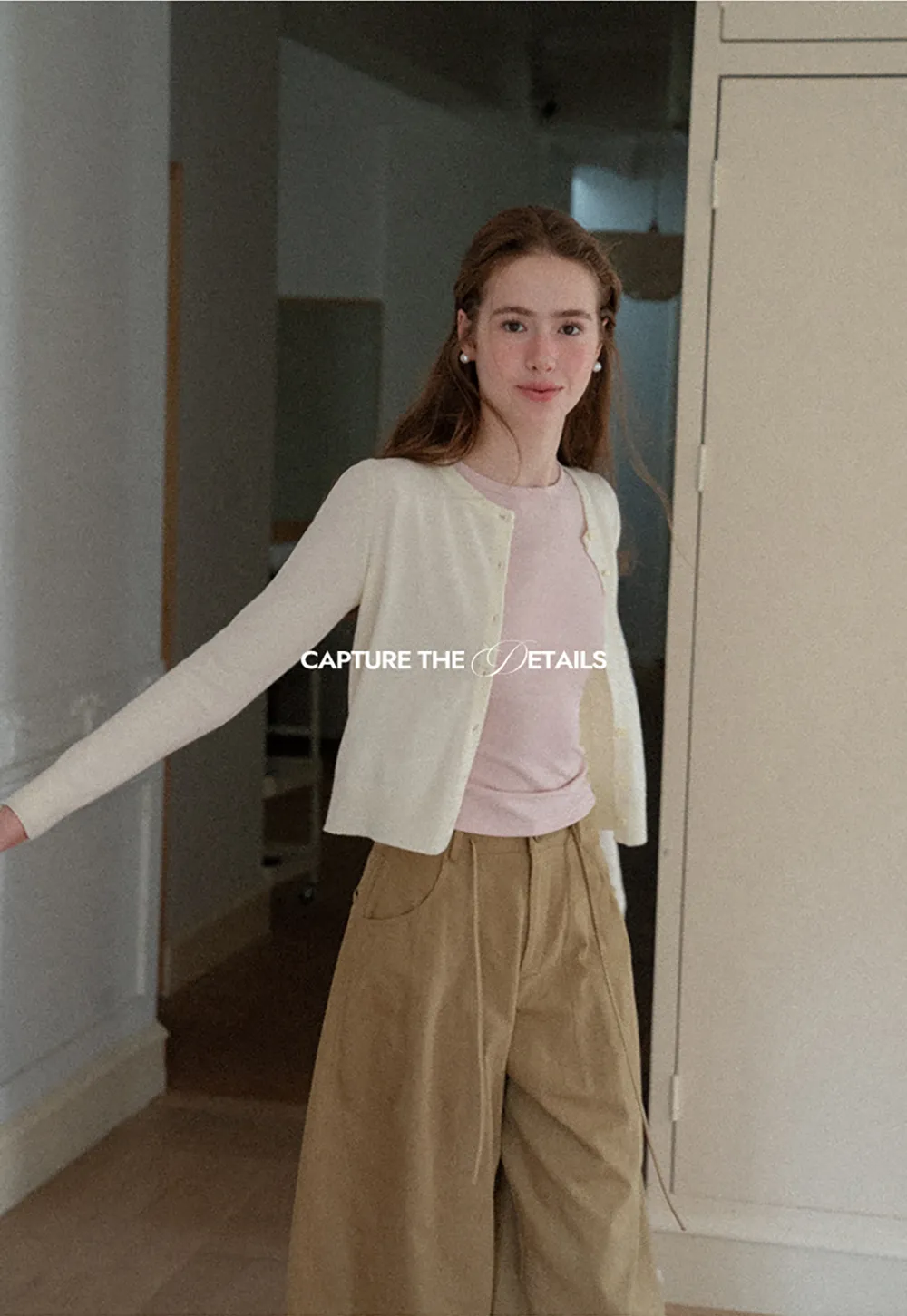 High Waist Pleated Wide Leg Casual Pants