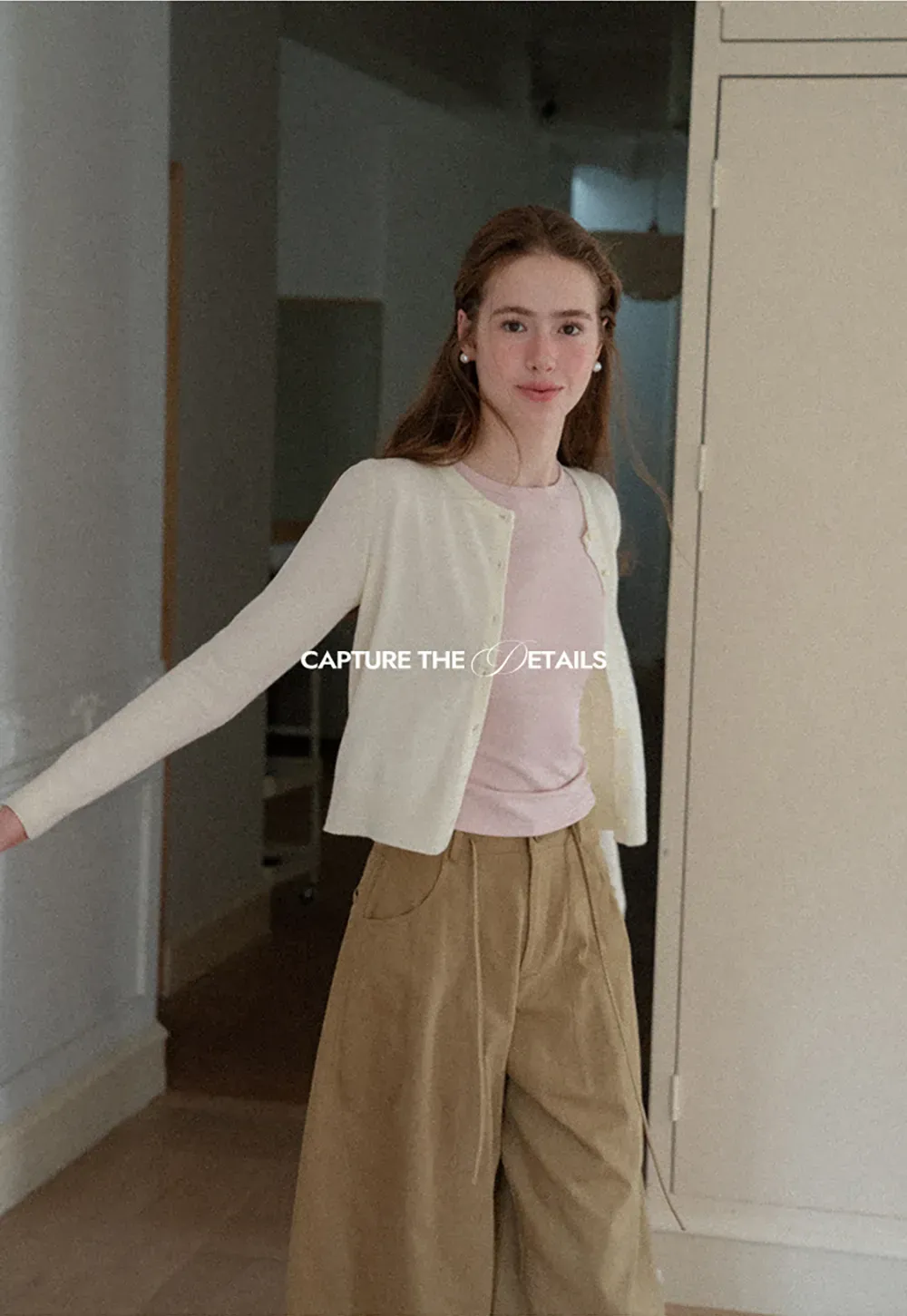 High Waist Pleated Wide Leg Casual Pants