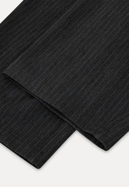 Pleated Wide Leg Casual Pants