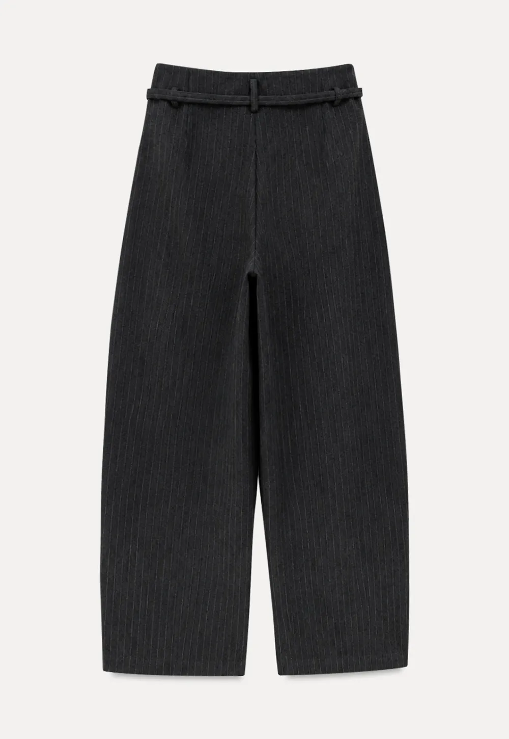 Pleated Wide Leg Casual Pants