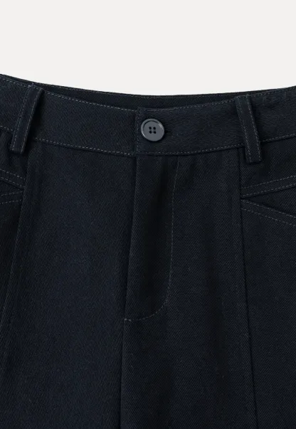 High Waist Wide Leg Casual Pants