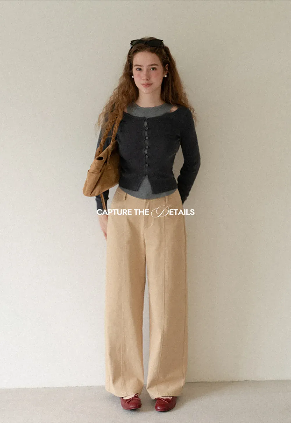 High Waist Wide Leg Casual Pants