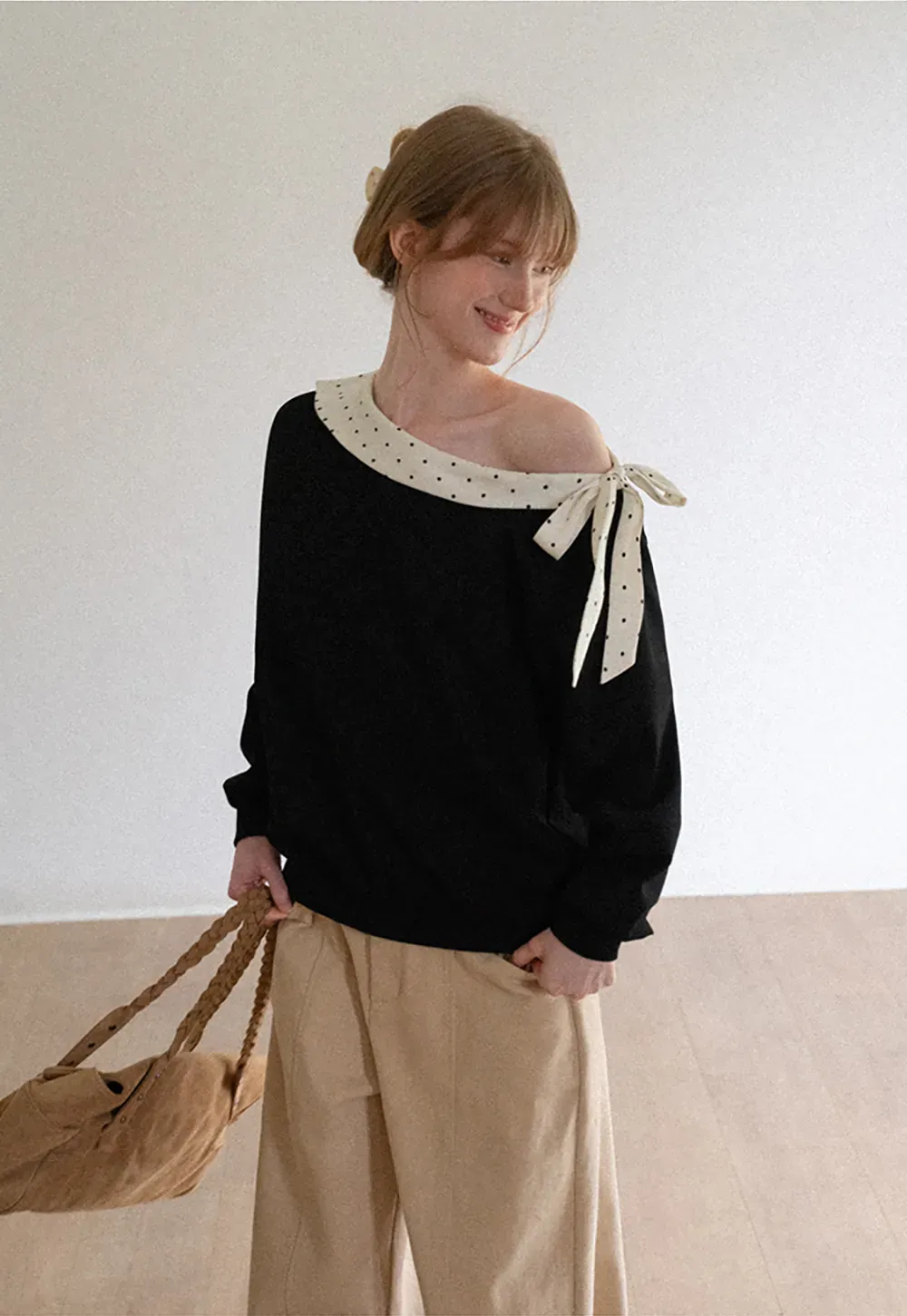 High Waist Wide Leg Casual Pants