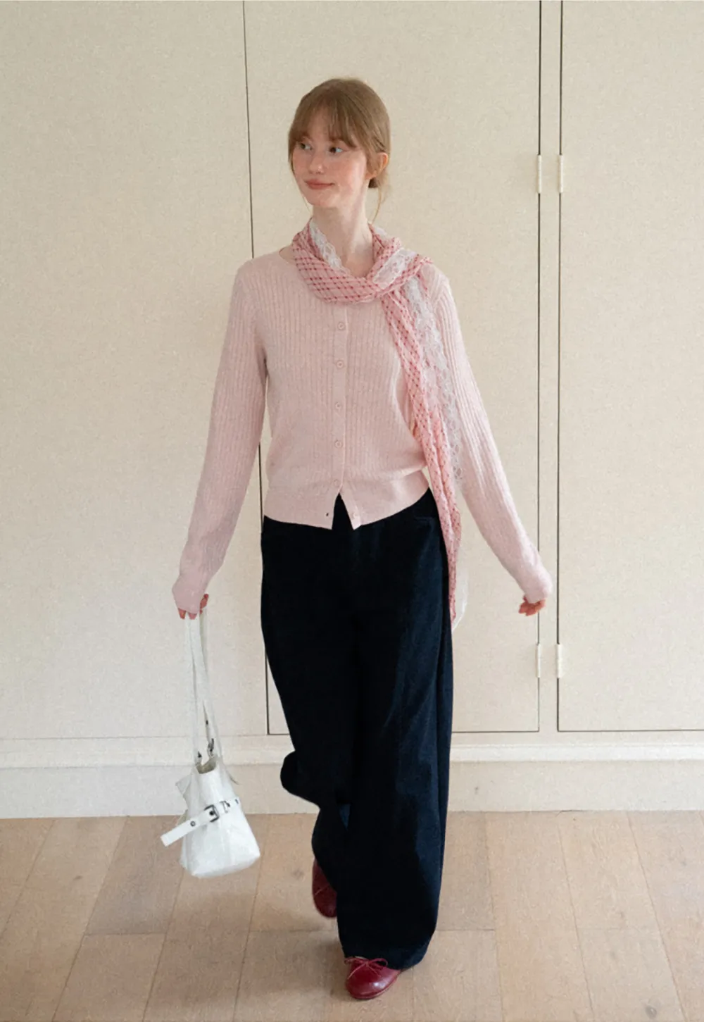 High Waist Wide Leg Casual Pants