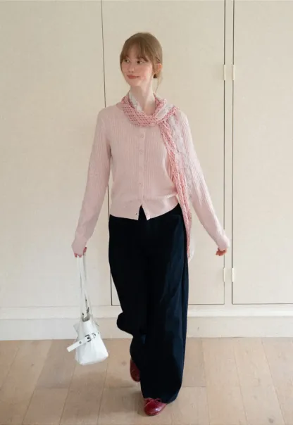 High Waist Wide Leg Casual Pants