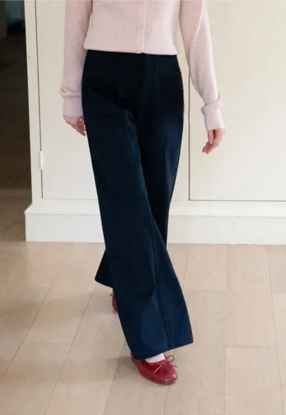 High Waist Wide Leg Casual Pants