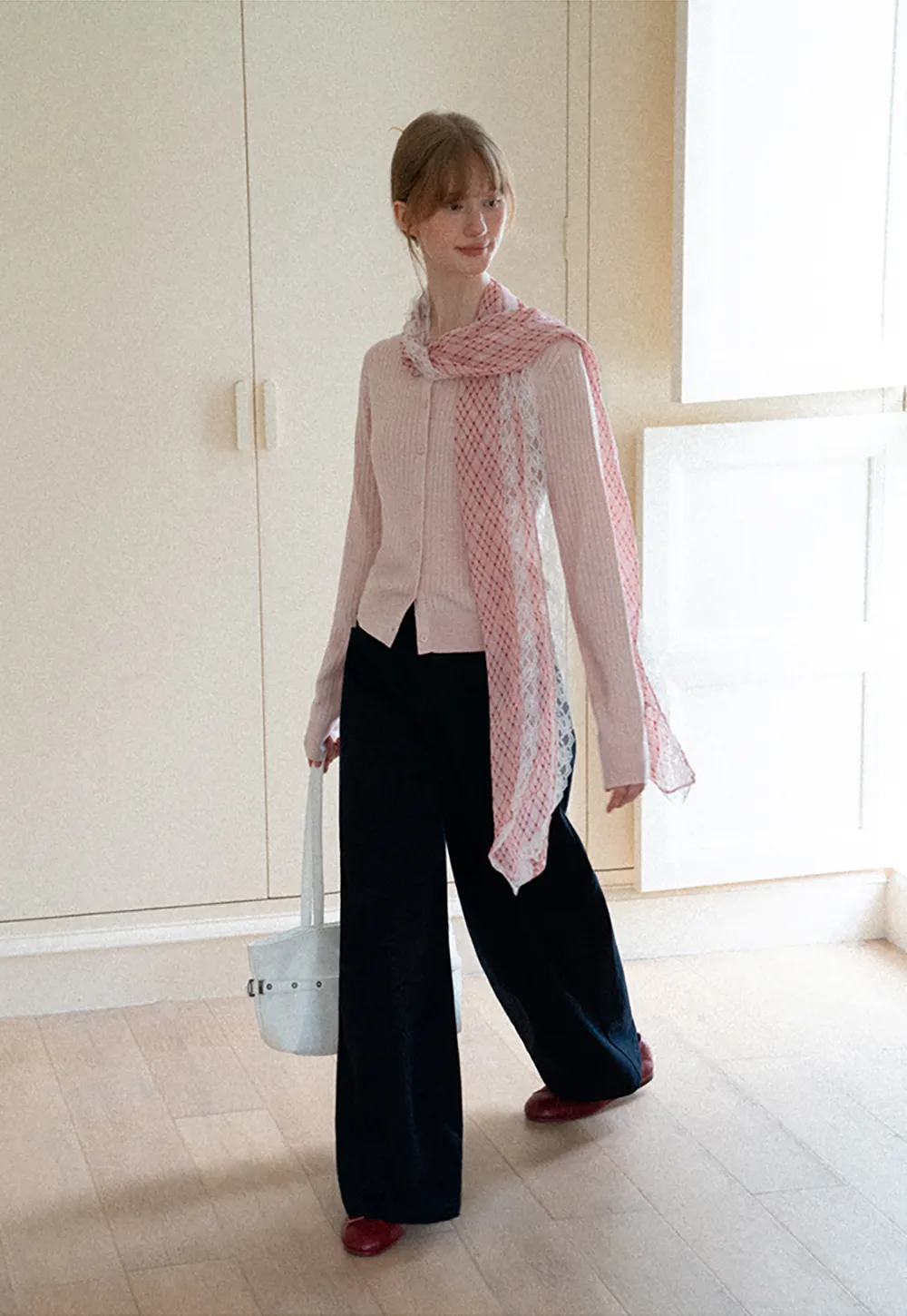 High Waist Wide Leg Casual Pants