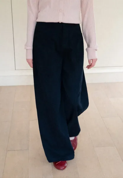 High Waist Wide Leg Casual Pants