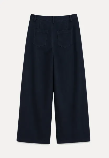 High Waist Wide Leg Casual Pants