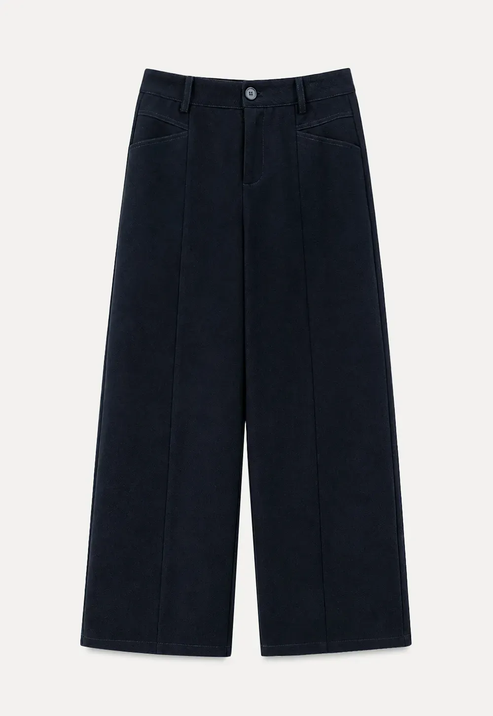 High Waist Wide Leg Casual Pants