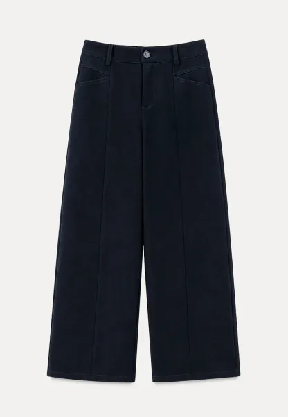 High Waist Wide Leg Casual Pants