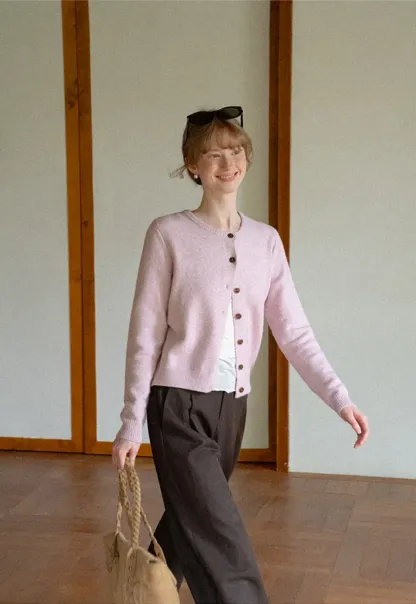 High Waist Pleated Wide Leg Casual Pants