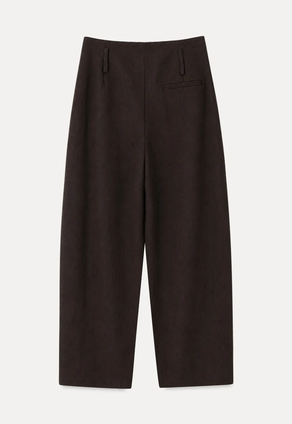 High Waist Pleated Wide Leg Casual Pants
