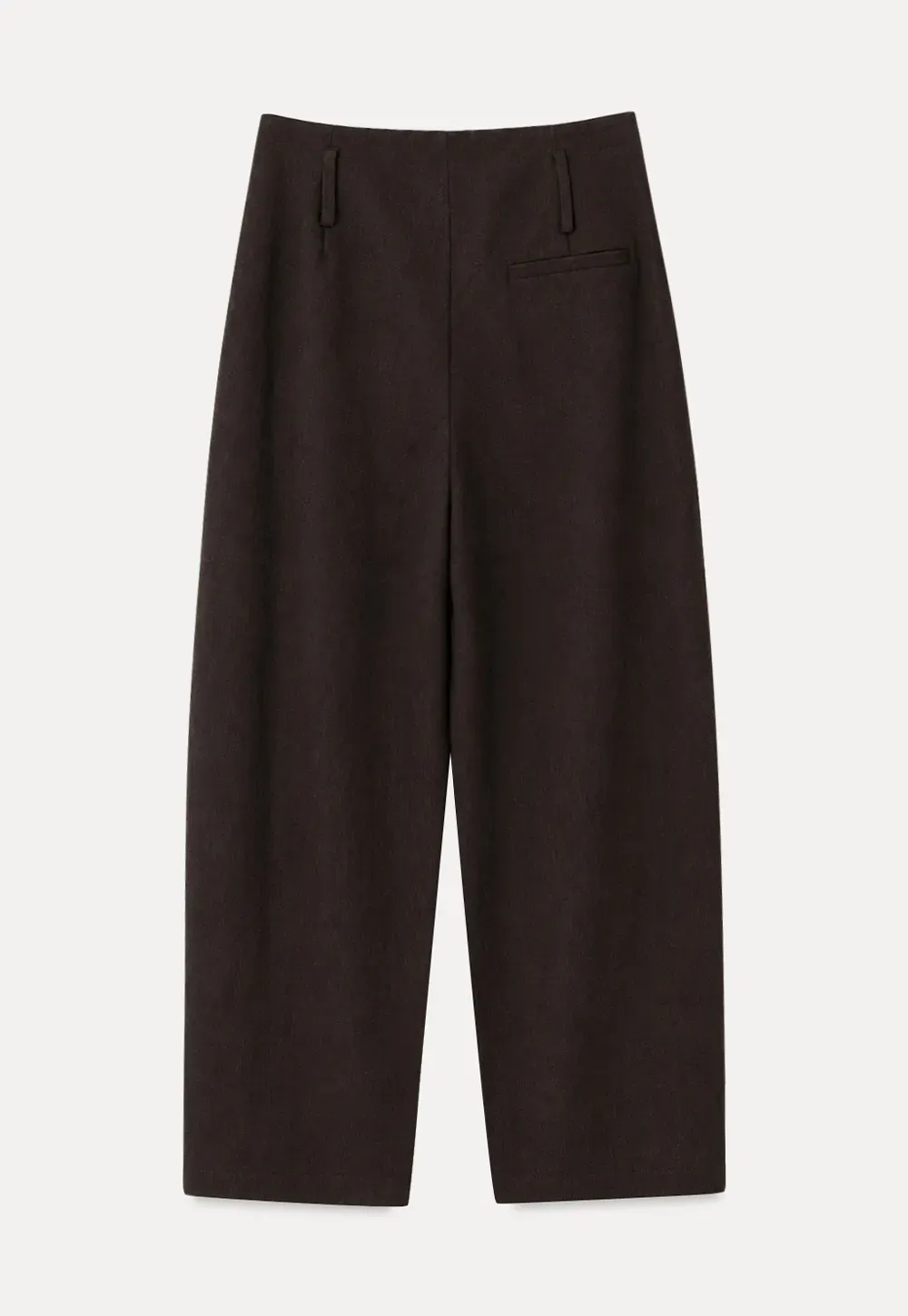 High Waist Pleated Wide Leg Casual Pants