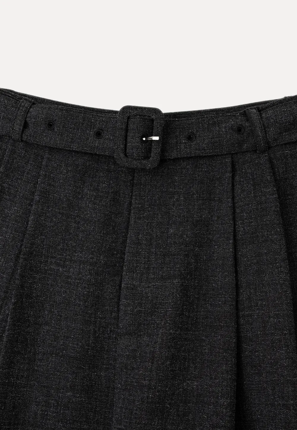 High Waist Pleated Wide Leg Casual Pants