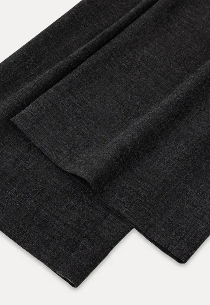 High Waist Pleated Wide Leg Casual Pants