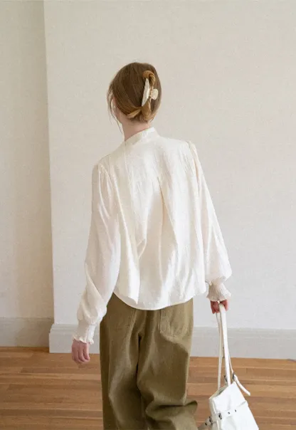 Wide Leg High Waist Pleated Casual Pants