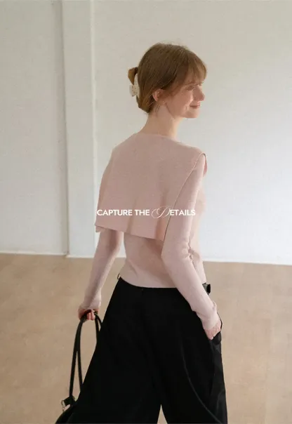 High Waist Pleated Wide Leg Casual Pants