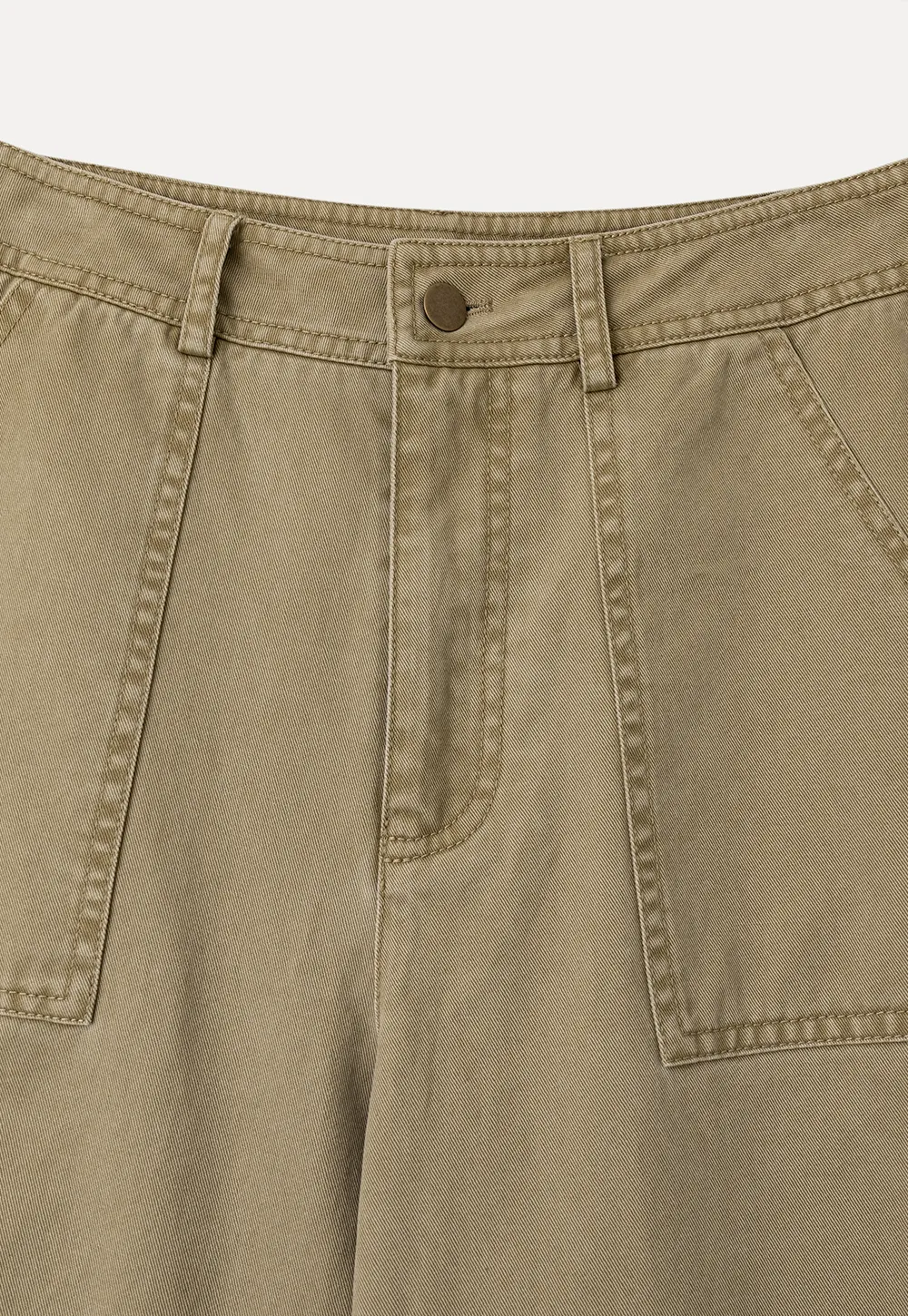 Wide Leg Cargo Pocket Casual Pants