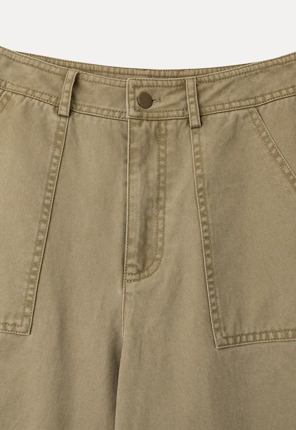 Wide Leg Cargo Pocket Casual Pants