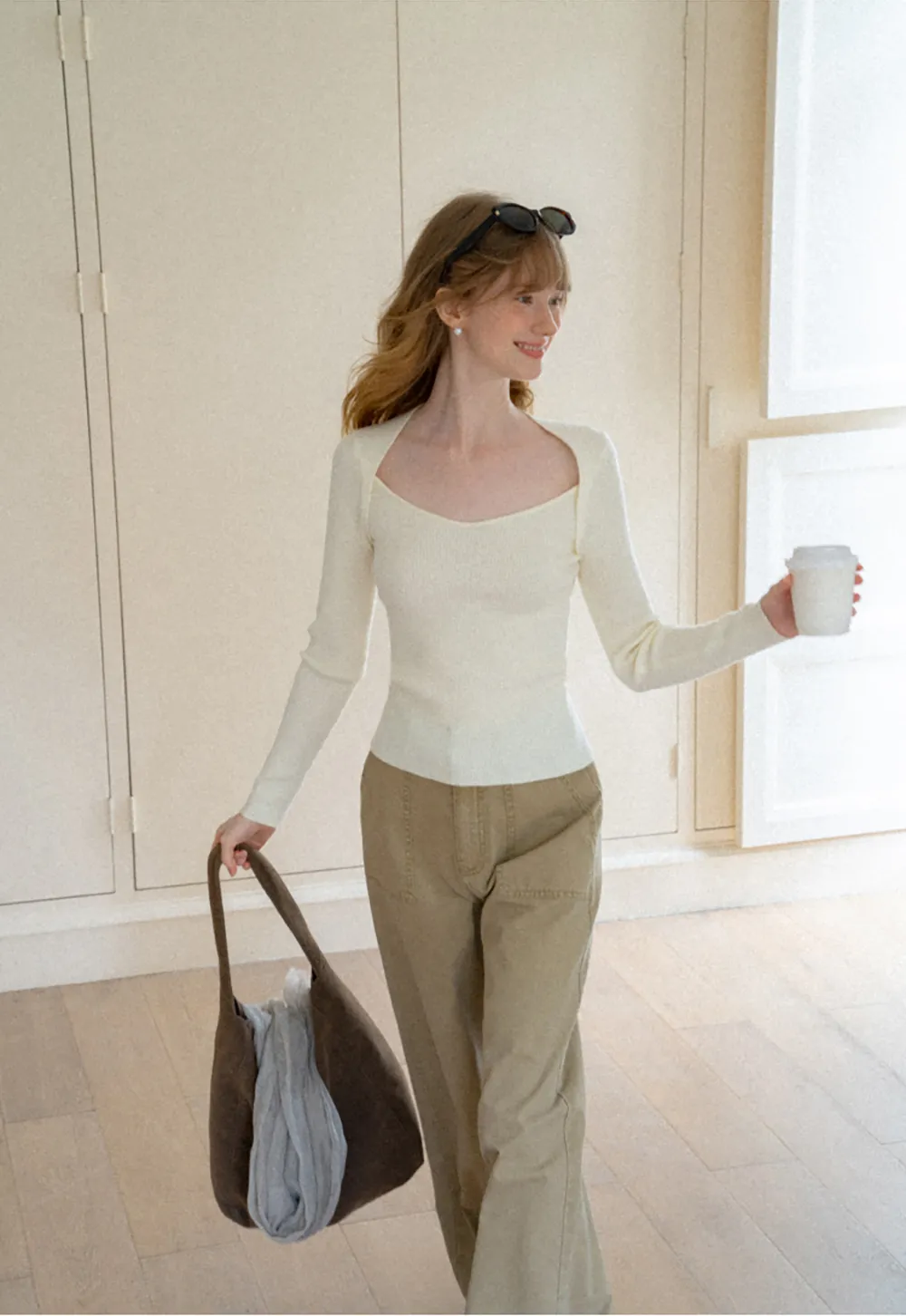 Wide Leg Cargo Pocket Casual Pants