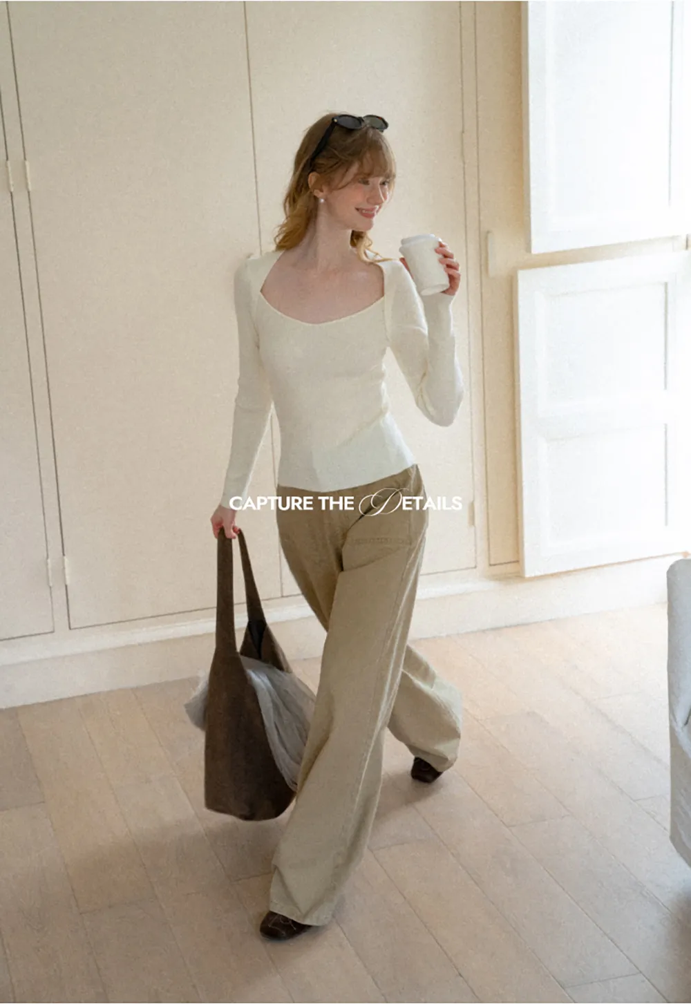 Wide Leg Cargo Pocket Casual Pants
