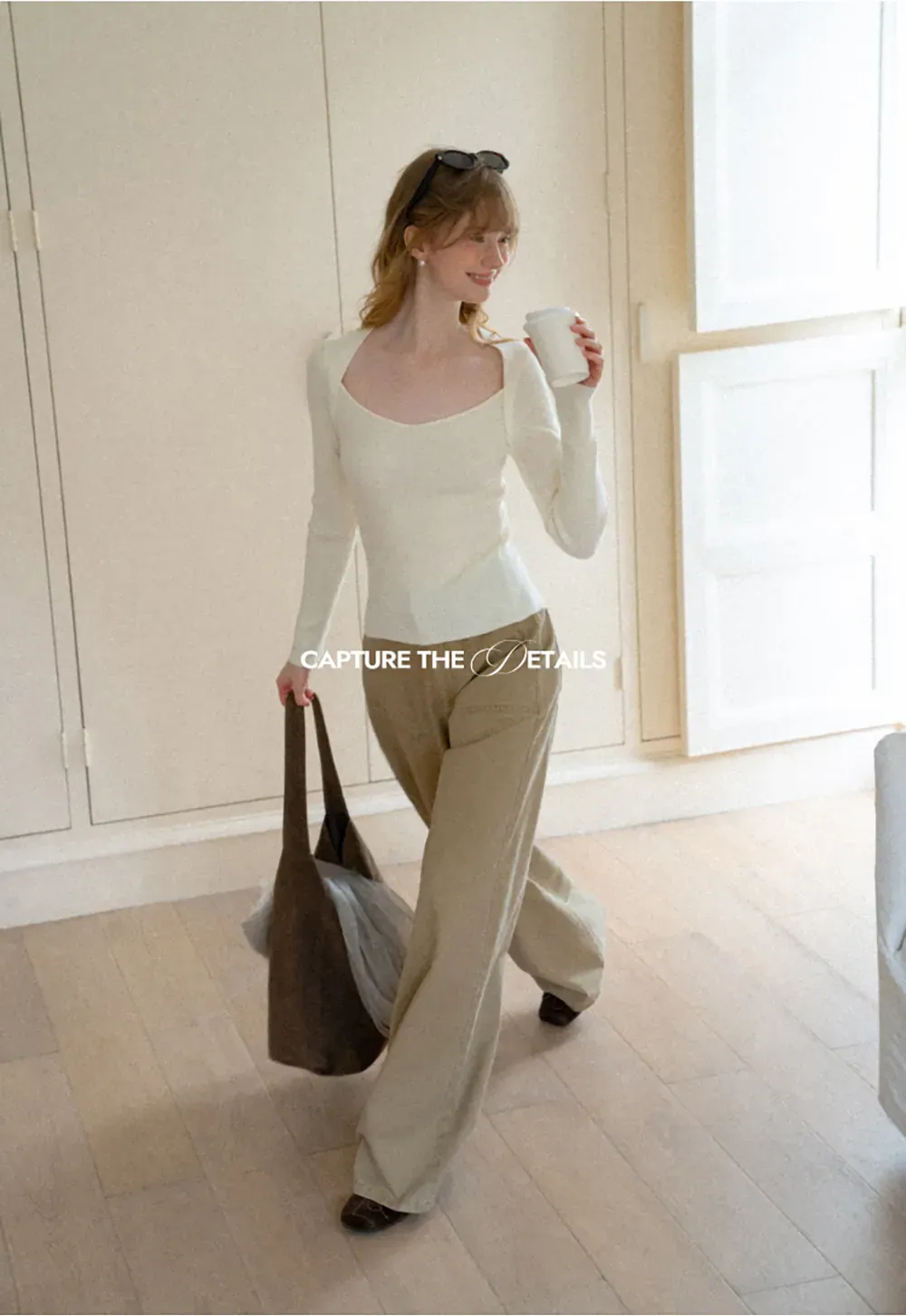Wide Leg Cargo Pocket Casual Pants