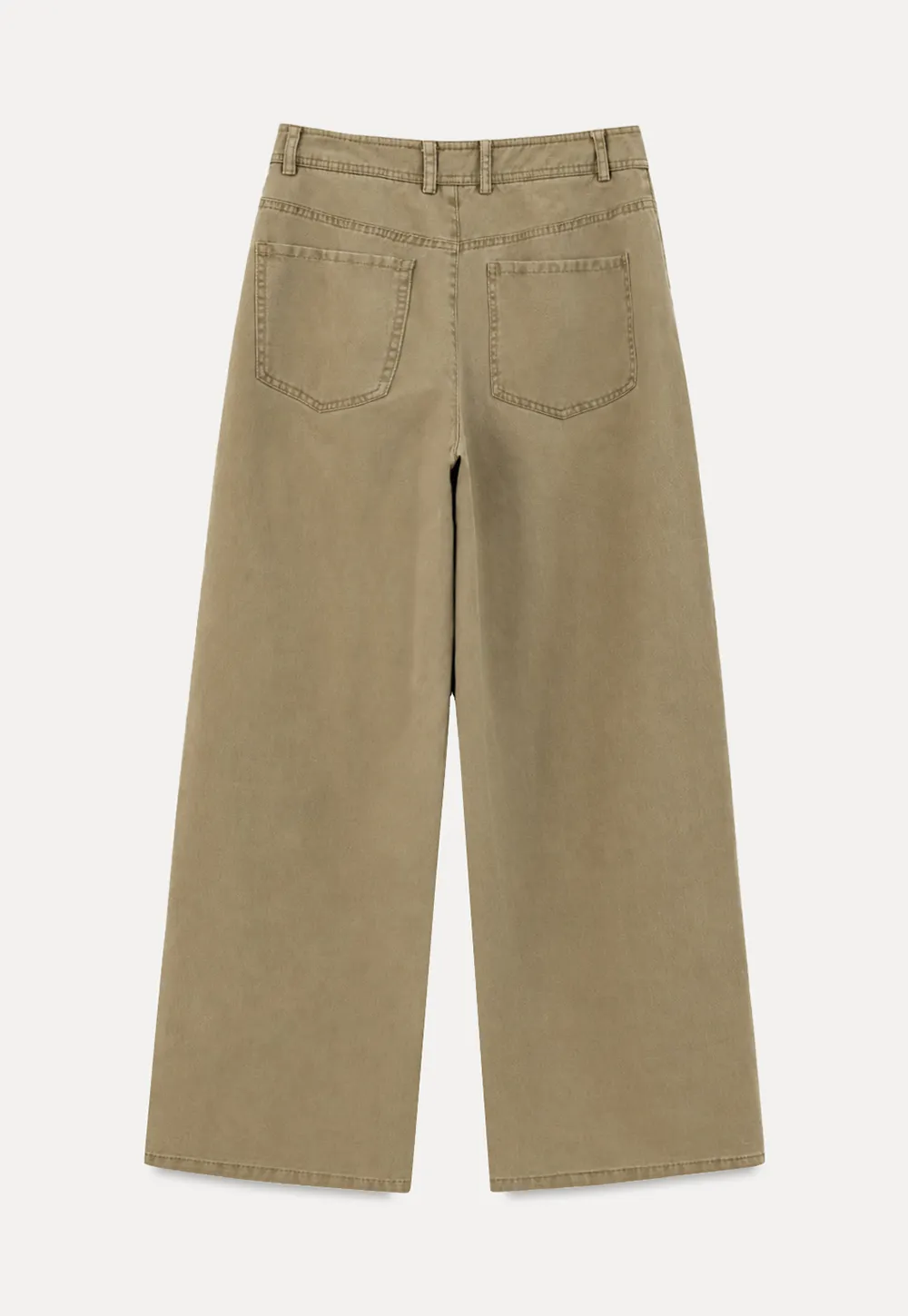 Wide Leg Cargo Pocket Casual Pants
